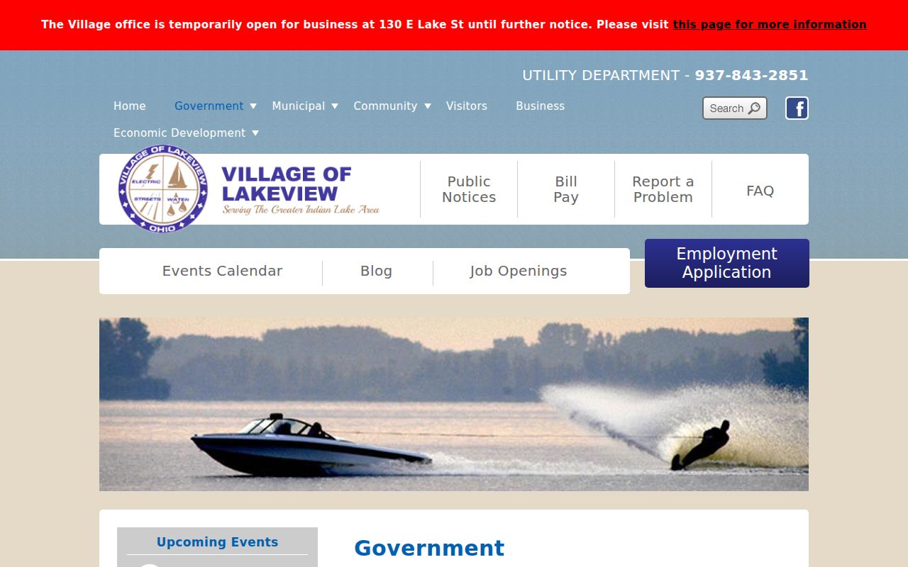 Lakeview court records village government contact page